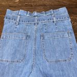 Madewell Paperbag Wide Leg Jeans 26 Radcliff Wash High Rise Tie Belt Cropped Photo 6