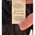 Free People  On Rewind Jersey Black Knit Top Blouse Ruffle Long Sleeves V-Neck XS Photo 5