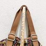 Fossil Multicolored Polka Dot Bubble Canvas Print Weekender Duffle Bag Photo 9