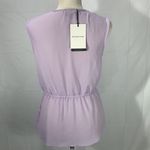 Who What Wear  The Sleeveless Wrap Top Blouse Orchid Petal Size Small Photo 7