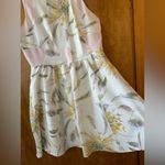 PJK Patterson Floral Dress Lined Sleeveless Mini Cottagecore Silk Feminine Small Pink Photo 6