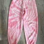 PacSun  pink tye dye sweatpants Photo 0