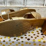 Joie NWT  Soft Gold Heeled Sandal Society‎ size 9.5 Photo 7