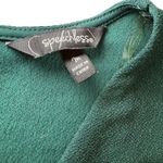 Speechless  Hunter Green Glitter Long Sleeve Wrap Dress Party Cocktail‎ Medium Photo 1