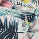 Black Orchid  Leaf Print Jeans Photo 4