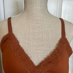 Aerie Sunnie Blossom Lace Padded Triangle Bralette Sz XL NWOT Photo 3