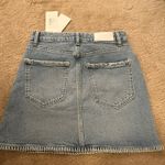 Rails  Laurel Denim Skirt in Harbor Blanket Stitch Photo 3