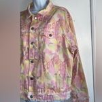 Princess Polly  Pink Sweetheart denim jacket size 6 Photo 1