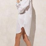 J.Crew Women’s Relaxed-fit Beach Shirt in Linen-Cotton Blend Size XXS #BX614 Photo 0