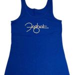 Foghat Logo Tank Sleeveless Top Blue Size M Photo 0