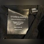 Beautiful Storm & Marie Black Silka Flowy Delicate Top Boho Chic Frilly Size XL Photo 4