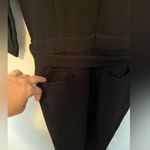 Madewell Black Crepe Sloan Jumpsuit Photo 9