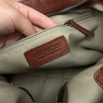 American Leather Co. Long Beach Satchel in Brandy Brown Photo 6