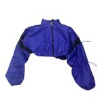 Reebok Cardi B x  Woven Crop‎ Track Jacket Size Small New Photo 2