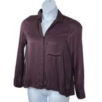 Young Fabulous and Broke Susan Blouse Raisin NWOT Size Small Business Casual Photo 9