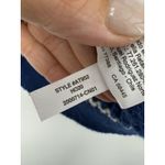 J.Crew Fair Isle Floral Sweater Blue Cream Wool Blend Size M Cottage Cabin Ski Size M Photo 5