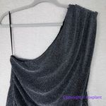Free People New! Malia dress One Shoulder Metallic Mini Cocktail Women size XL Photo 2