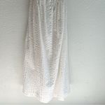 Free People Poppy Midi Dress Coconut Milk White Cotton Sz Large Photo 3