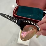 Gucci  Cat Eye Crystal Accent Sunglasses Photo 3