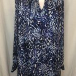 Elie Tahari LILO Printed Silk Dress Open Sleeves Photo 2