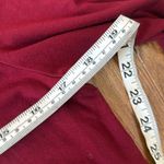 Eileen Fisher maroon tencel jersey vneck dress size M Photo 7