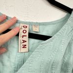 Anthropologie Dolan  Teal Blue Boho Pullover Blouse Shirt Top Womens S Beachy Photo 2