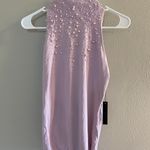 BCBGMAXAZRIA Lavender Pearl Tank Top Photo 0