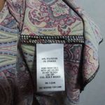 Sami & Jo  Paisley A line Long Sleeve Dress Artsy Boho Size PXL Photo 6