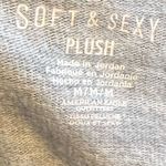 American Eagle American Eagle Soft And Sexy Plush Light Blue Crewneck Shirt Women’s Size Med Photo 7