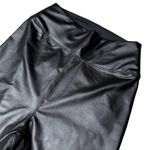 Aerie Offline By  Real Luxe Faux Leather Hi Rise Leggings Size Small Black Edgy Photo 3