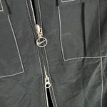 Nike  Vintage Black Double Zip Up Jacket Large Photo 4