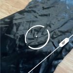 Pretty Little Thing Elegant Black One-Shoulder Mini Satin Dress Photo 5