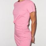 LNA  • Pink Alek Cutout Short Sleeve Dress Photo 1