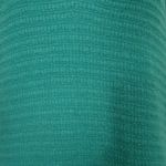 Free People  Blue Heart It Laces Chenille Cotton Blend Sweater sz Med Photo 3