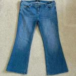 Hollister New with tags  low rise boot cut blue jeans in size 20s or 35 short Photo 0
