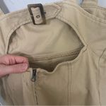 Urban Outfitters  Corduroy Tank Tan Mini Dress with Back Cutout NWT size Large Photo 2