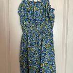 Green And Blue Sun Dress Size L Photo 0