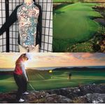 SanSoleil Golf/Tennis Long Sleeve Polo Sz S Black Photo 4