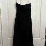 Meshki Black Strapless Cocktail Dress Photo 1