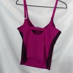 Athleta WO SIZE 38B/C SPORTS TANK TOP/ TANKINI SWIM TOP FUSHIA WINE COLOR CLEAN Photo 8