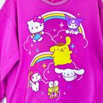 Hello Kitty and Friends Bright Pink Vibrant Graphic‎ Sweatshirt Women's Size XXL Photo 10