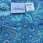 Like New Vermont Country Store Blue
Floral A Photo 1