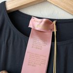 Amina Muaddi NEW Wolford  Black Ruched Stretch Jersey Sleeveless Mini‎ Dress M Photo 7