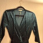 AMENAPIH Elegant Blue Velvet Dress Size 1 Photo 2