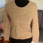 Nanushka Soft Beige Crew Neck Sweater Size Small Tan Photo 0