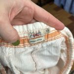 Faherty Womens Pants Small Cotton Topanga Clementine Serape Raw Hem Stripe Gauzy Photo 1