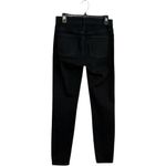 J.Crew ‎ Black 9" High-Rise Toothpick Jeans Size 29 Photo 3