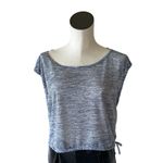 Free People NWOT  Movment -  Burnout Stripe Top Oversized Photo 3