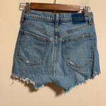 Abercrombie & Fitch Ultra High Rise Mom Shorts Exposed Button Fly- Size 2 (26) Photo 3