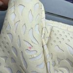 Catherine Malandrino  Laser Cut Faux Leather Skirt Size 8 Photo 3